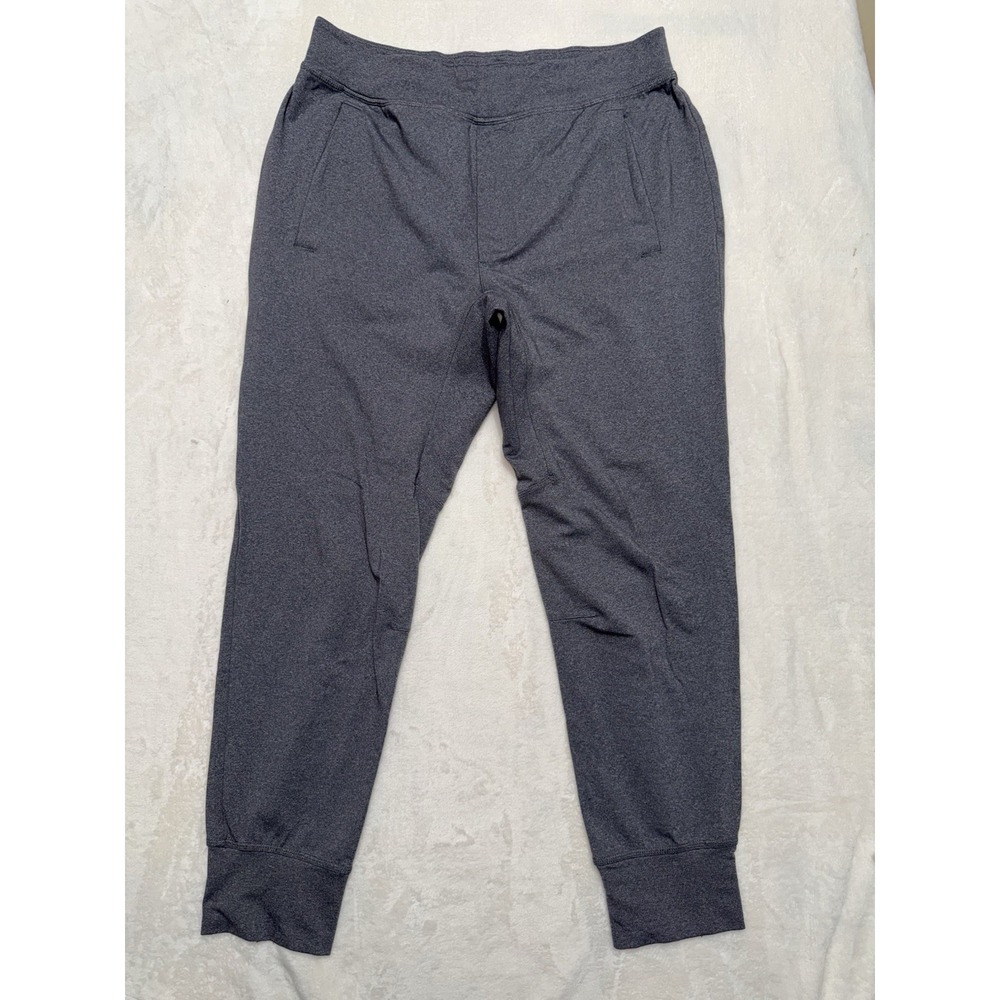 Lululemon Mens Intent Jogger Heathered Gray Drawstring Size XL
